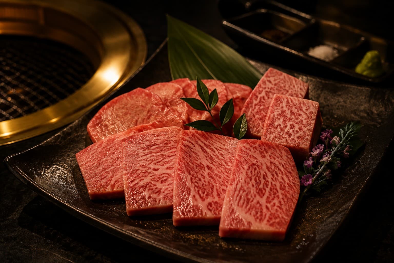 黒毛和牛 竹 -TAKE-コースの一例